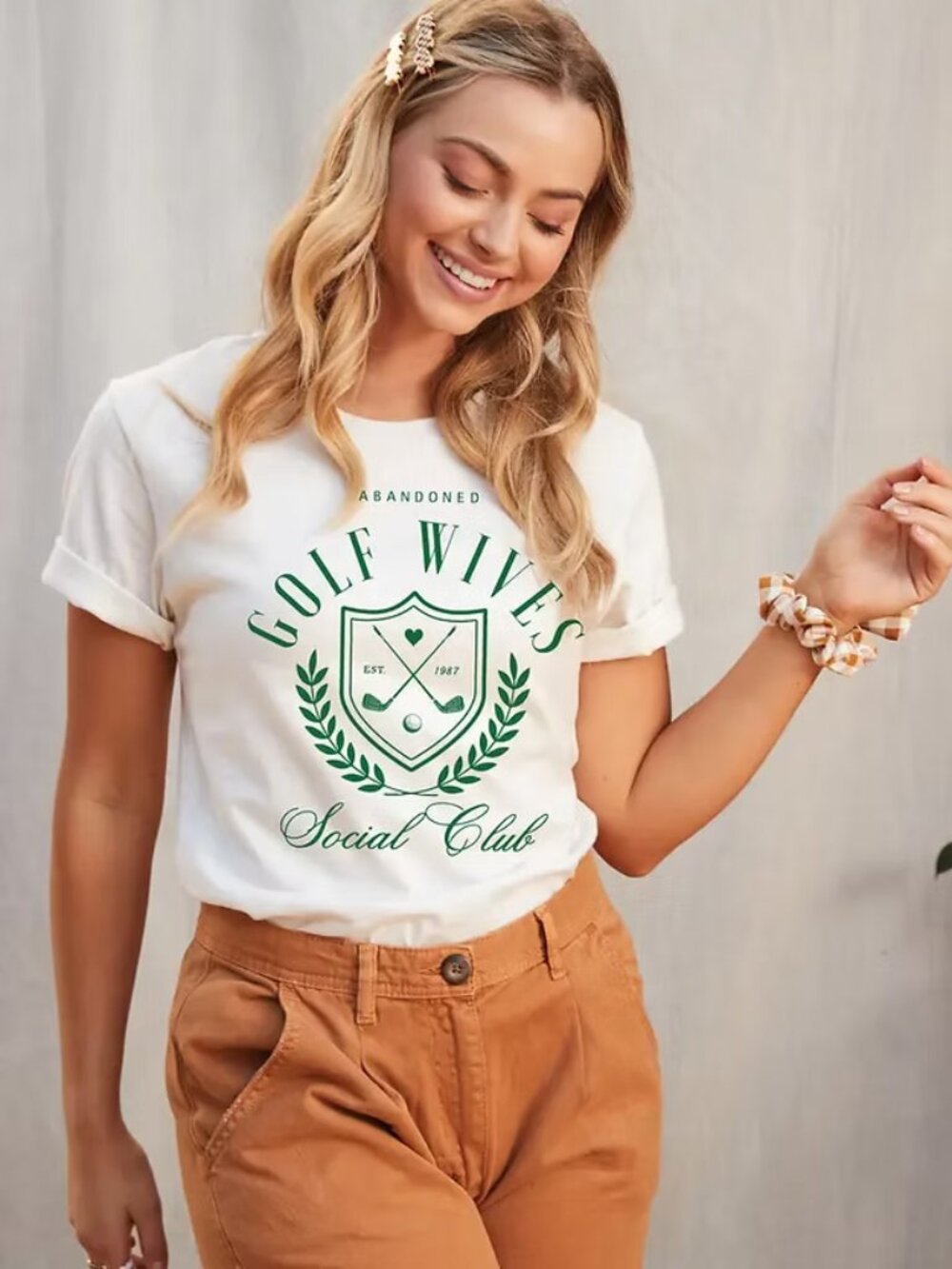 NWOT Abandoned Golf Wives Graphic Tee